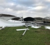 Het noodweer in Nederland heeft ook zijn invloed op de GP Adrie van der Poel in Hoogerheide