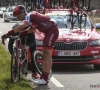 Spiekbriefje voor de mecaniciens van Team Katusha - Alpecin