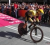 Nishimura finisht buiten tijd in openingstijdrit Giro