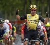 Dylan Groenewegen klopt Ewan en Sagan in de Tour