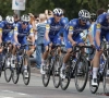 De renners van Deceuninck zijn op stage in Vlaanderen 