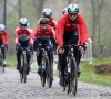 📷 IN BEELD: Lotto Dstny verkent het parcours van de Omloop Het Nieuwsblad als 1e, ook enkelingen gesignaleerd