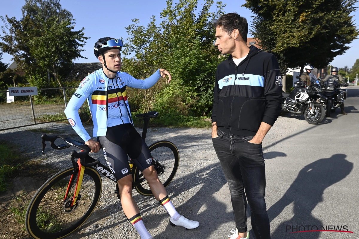 Sven Vanthourenhout weet dat Wout van Aert niet wil dat bepaalde filmpjes het daglicht zien: "Dat was een risico"