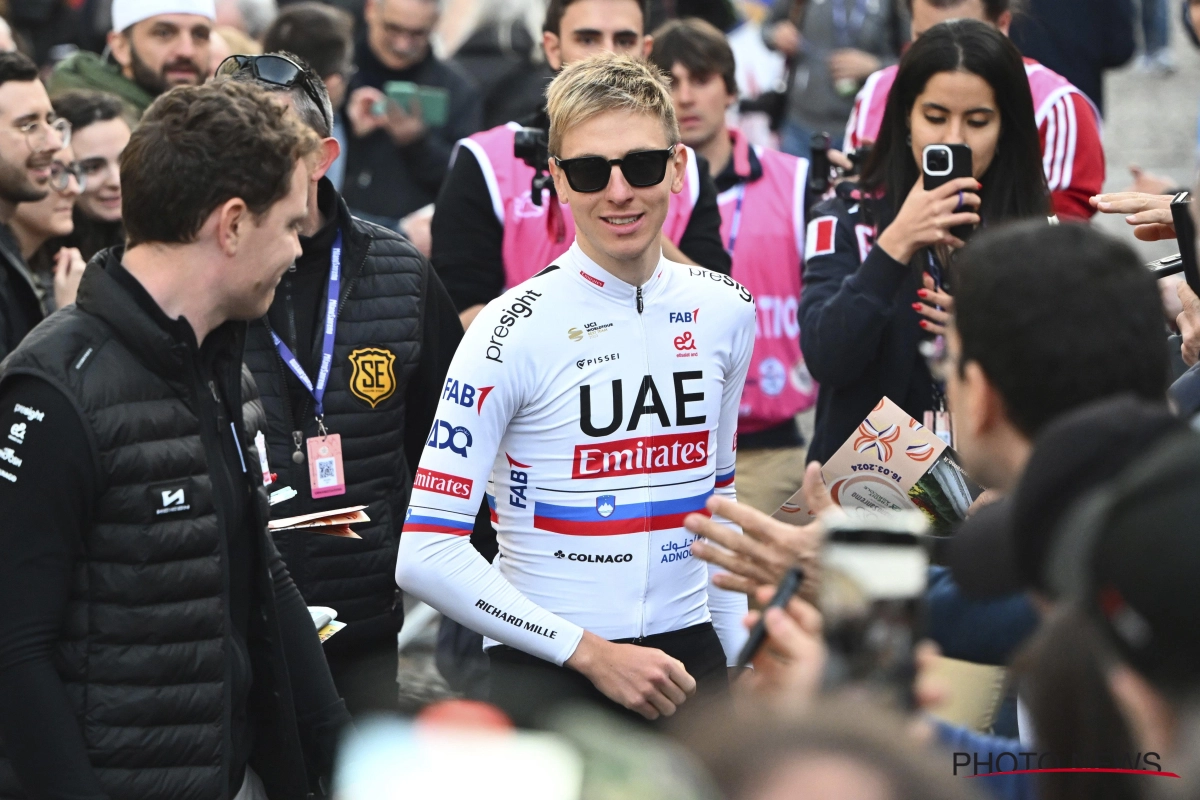 Pogacar lacht zich een breuk als hij de commentaren van Boonen over Parijs-Roubaix hoort: "Misschien voor hem, ja"