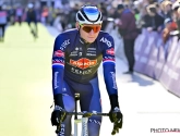 Mathieu van der Poel spreekt over Wout van Aert in Parijs-Roubaix