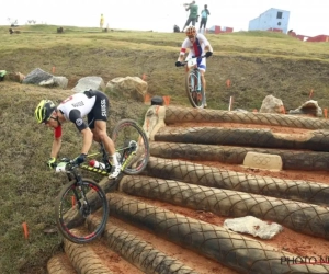 Wereldkampioen aan het feest in Nové Mesto, Mathieu van der Poel out