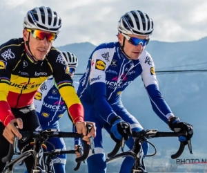 Quick-Step Floors-renner Pieter Serry heeft wel een bijzonder creatieve 'oplossing' voor fietsen in ijskoud weer