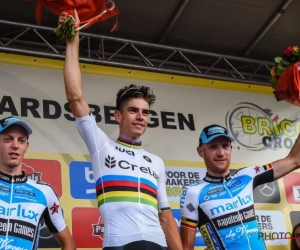 Het is gebeurd: Van Aert rijdt in 2018 op de weg