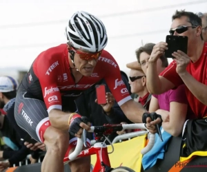 Jasper Stuyven zet de achtervolging in tijdens zijn eerste mountainbikewedstrijd ooit