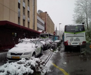 FOTO: het wordt er niet beter op met dat weer in Romandië