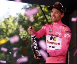 Dumoulin in de (roze) wolken met zijn prestatie: "Dit is écht het perfecte scenario en alles wat ik vooraf gewenst had"