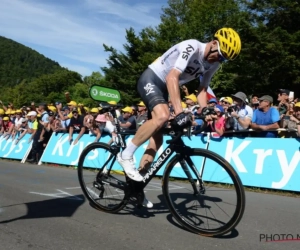 FOTO: Thomas viel weg uit de Tour, maar zijn humor blijft overeind