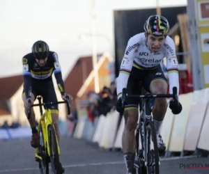 Wout Van Aert legt uit waarom hij twee keer lek reed en laat zich uit over 'onklopbare' Mathieu van der Poel