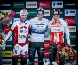 Mathieu van der Poel dolblij met podiumplaats van zijn broer: "Ik probeerde rekening te houden met David"