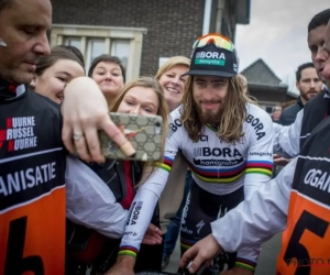 Op de affiche met Sagan, Boonen en Cavendish: Kuurne-Brussel-Kuurne eert karikaturist Nesten