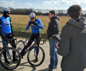 Van Aert verbaast op de kasseien van Parijs-Roubaix: "Dit ligt hem nóg beter dan de Omloop"