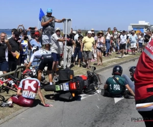 Nieuwe opgave in de Tour: Zakarin speelt luitenant voor de bergen kwijt na bizarre valpartij