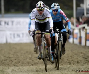 Mathieu van der Poel wint eerste cross als kersvers wereldkampioen