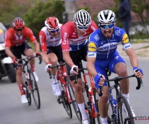 Ook Julian Alaphilippe maakt kennis met Mathieu van der Poel: "Vanochtend al blij dat ik kon koersen en nu met het podium"