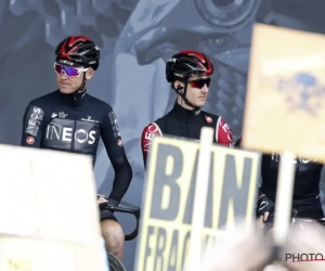 🎥 Hevige protesten tegen Team Ineos voor start van Ronde van Yorkshire