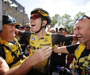 Twitter gaat helemaal los: 'Le Tour des Belges' én het gezicht van Oliver Naesen na ritzege van Wout Van Aert