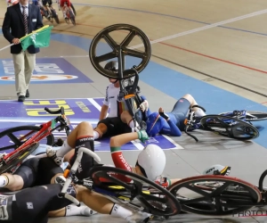 Kopecky na zware valpartij nog naar top tien in omnium, De Vylder doet nog tikkeltje beter bij de mannen