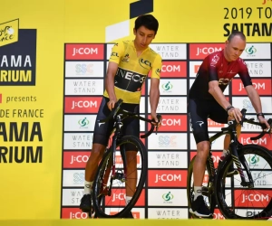 Egan Bernal en Primoz Roglic verslikken zich in thuisrijder