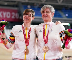 Griet Hoet en Anneleen Monsieur wereldkampioen kilometer op WK para-cycling baan