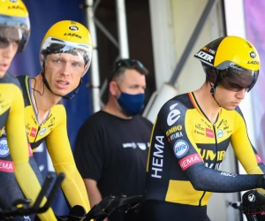 Wout van Aert schept duidelijkheid over emoties na pech in ploegentijdrit: "Helemaal niet boos, zeer content en trots"