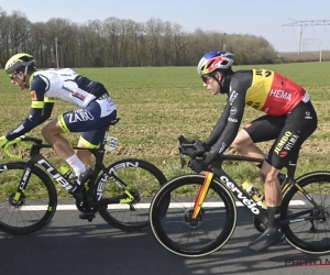 Wout van Aert loopt bebloede knie op bij valpartij maar keert terug in peloton en stelt het goed