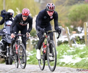 📷 Tadej Pogačar en zijn maats en onder meer ook Lotto-renners verkennen sneeuwachtig Ronde-parcours 