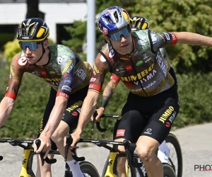 Wout van Aert verkent tweede etappe al tot aan de befaamde (of voor renners beruchte) Grote Beltbrug