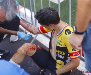 BREAKING: Primoz Roglic geeft na zijn zware val op in de Vuelta