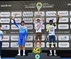 🎥 Reacties van Girmay en de andere podiummannen in Quebec: "Iedereen keek naar Wout van Aert"