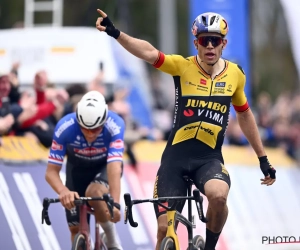 Groten der aarde zorgen voor héérlijk spektakel! Van Aert juicht opnieuw in Harelbeke na keizerlijke sprint met drie