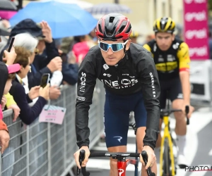 Geraint Thomas is niet te spreken na zijn "gele kaart" in de Giro: "Come on"