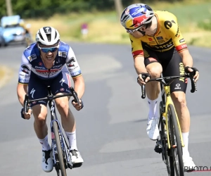 Yves Lampaert onthult wat hij en Wout van Aert te bespreken hadden tijdens het Belgisch kampioenschap