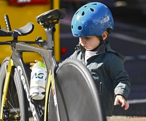 Televisie geeft hem een verjaardagsgeschenk voor zoontje Georges en Wout van Aert .... vindt het 'creepy'