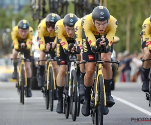 📷 Wout van Aert ziet ploegmaat na negen jaar Jumbo Visma verlaten