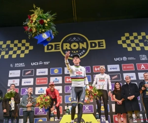 Deze keer niet met glas Kwaremont, Mathieu van der Poel maakt weer wielerfan dolgelukkig: "Roxanne, het spijt mij"