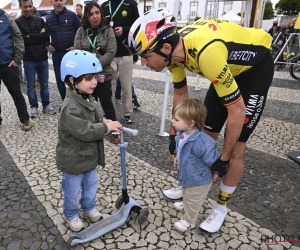 Niet winnen? Dan is dan lastige vraag van zoon beantwoorden: Georges van Aert drukt al zijn stempel op het koersgebeuren