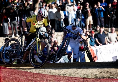 Thibau Nys bereikt mijlpaal met Wout van Aert, maar lacht ook: "Had dat liever gehad"