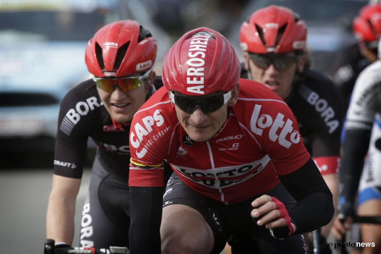 André Greipel ziet niet in wat hij fout deed: "Als er geen plaats is, is er geen plaats"