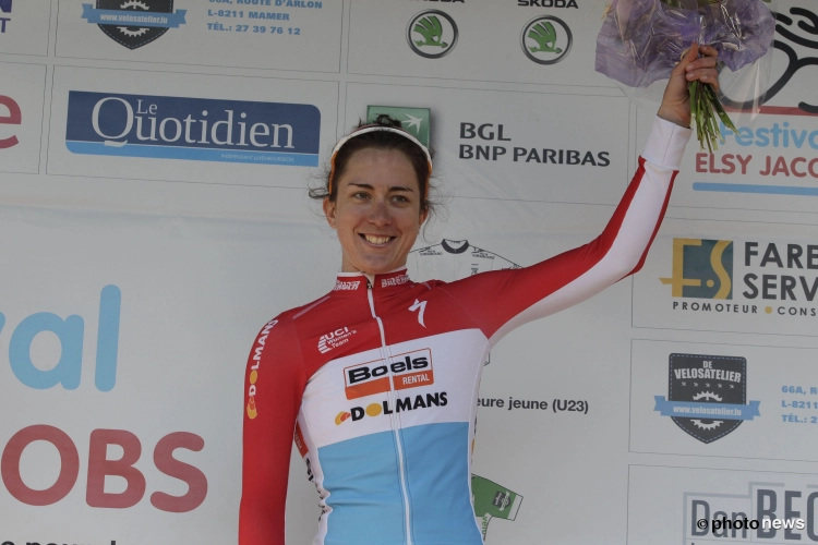 20-jarige Consonni pakt de slotrit in de Boels Ladies Tour, Majerus is eindwinnares 