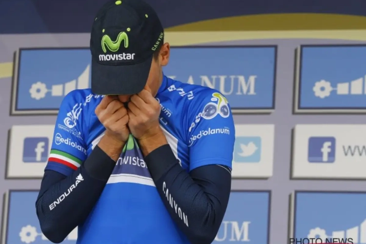 Movistar-renner hangt definitief fiets aan de haak na zware val