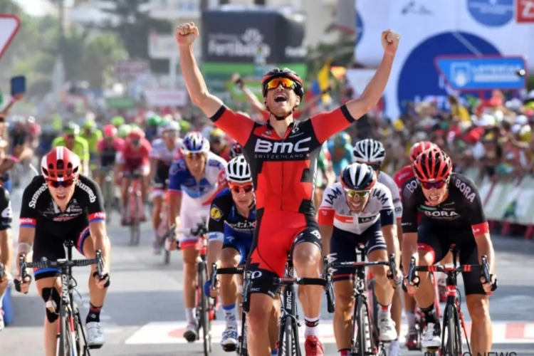 BMC opnieuw aan het feest in de Ronde van Wallonië, Teuns blijft leider