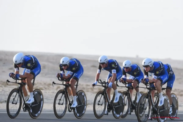 Maar één Belgisch team naar WK Ploegentijdrijden