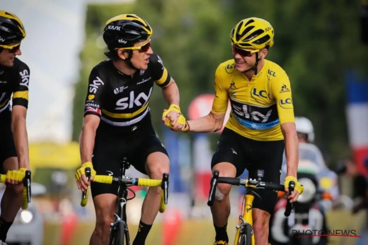 Geraint Thomas en Chris Froome dollen op social media en hebben heimwee naar 2015