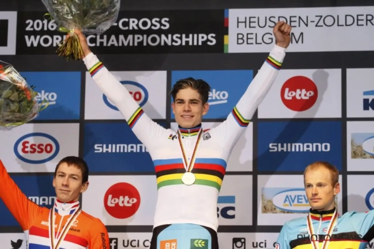 Wout Van Aert op een EK of WK: al 18(!) medailles