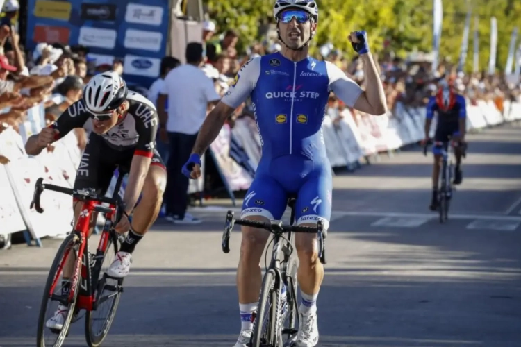 Ondanks valpartij Gaviria pakt Quick-Step toch zeventigste overwinning